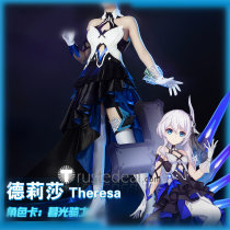 Honkai Impact 3rd Theresa Apocalypse Twilight Paladin Outfit Cosplay Costume