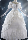 Identity V Bloody Queen Mary Promised Day White Gown Cosplay Costume