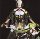 Honkai Impact 3 Ai Hyperion Λ Chrono Navi New Battlesuit Cosplay Costume