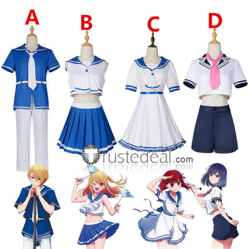 Oshi no Ko Hoshino Ruby Kana Arima Aqua Akane Kurokawa Sailor Cosplay Costume
