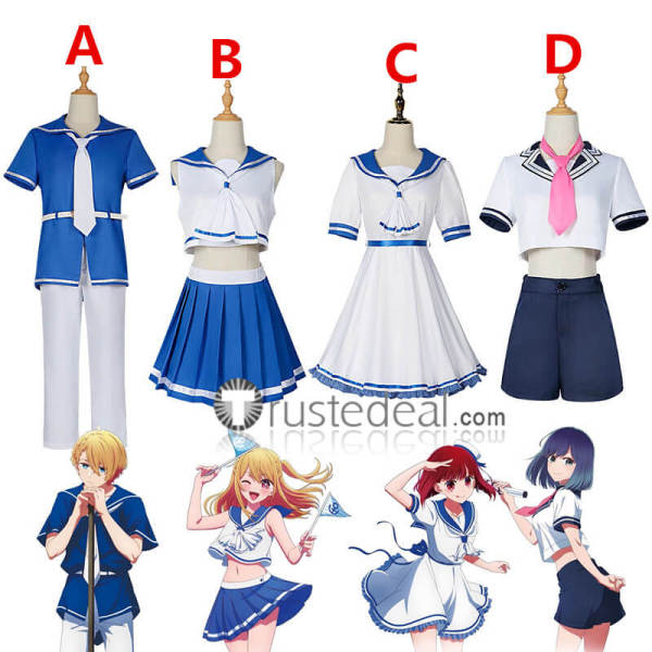 Oshi no Ko Hoshino Ruby Kana Arima Aqua Akane Kurokawa Sailor Cosplay Costume