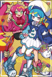 Yugioh Live Twin Lilla Blue Cosplay Costume