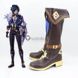 Genshin Impact Kaeya Sailwind Shadow Cosplay Shoes Boots