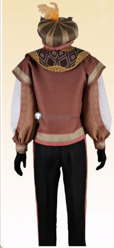 Disney Twisted-Wonderland Halloween 2022 Masquerade Ruggie Bucchi Cosplay Costume