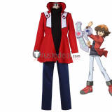YuGiOh GX Jaden Yuki Red Cosplay Costume