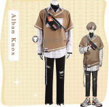 Vtuber Virtual YouTuber NIJISANJI Alban Knox New Outfit Cosplay Costume
