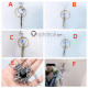 Final Fantasy XIV FF14 Edengrace Edengate Earring FF13 Snow FF16 FFXVI Jill Warrick Necklace Cosplay Accessories Props