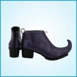 Hunter X Hunter Hisoka Morow Black Red Blue Purple Cosplay Shoes Boots