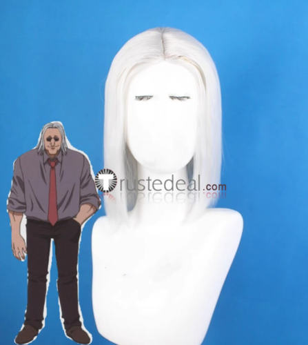 Hunter x Hunter  Shizuku Murasaki Illumi Zoldyck  Morel Mackernasey Silver Styled Cosplay Wig