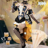 Genshin Impact Fontaine Navia Cosplay Costume