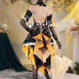 Genshin Impact Fontaine Navia Cosplay Costume