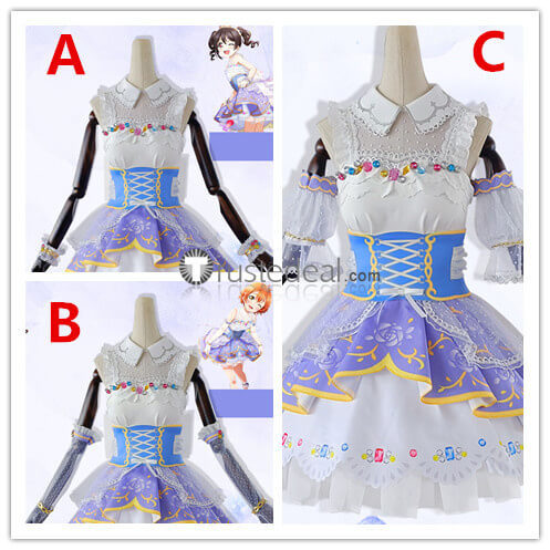 Love Live Nico Yazawa Rin Honoka Royal Princess Cosplay Costume