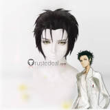 Steins Gate Rintarou Okabe Black Cosplay Wig