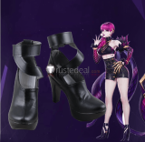 League of Legends KDA Skins Akali KaiSa Ahri Evelynn Cosplay Shoes Boots