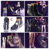 League of Legends KDA Skins Akali KaiSa Ahri Evelynn Cosplay Shoes Boots