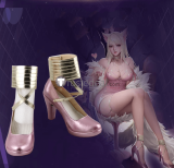 League of Legends KDA Skins Akali KaiSa Ahri Evelynn Cosplay Shoes Boots