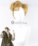 Octopath Traveler Apothecary Alfyn Greengrass Blonde Styled Cosplay Wig