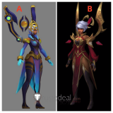 Commission League of Legends LOL Conqueror Odyssey Karma Cosplay Boots Shoes