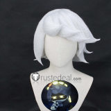 Murder Drones N Uzi Doorman Cyn Serial Designation V Silver White Purple Styled Cosplay Wig Mask