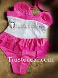 My Little Pony Friendship Is Magic Pinkie Pie Pink Swimsuit Cosplay Costume