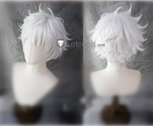 Link Click Cheng Xiaoshi Lu Guang Black Silver Cosplay Wig