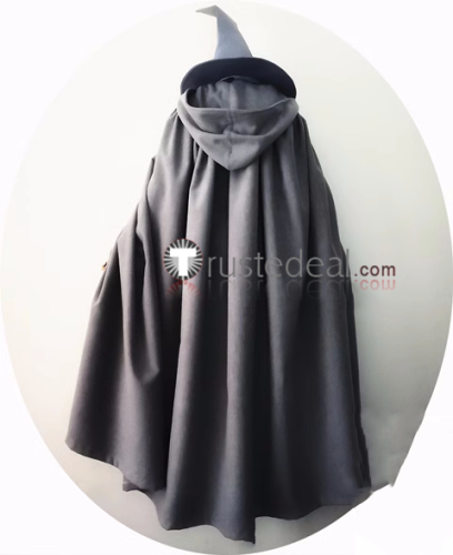 The Lord of the Ring Gandalf Halloween Wizard Grey Cosplay Costume