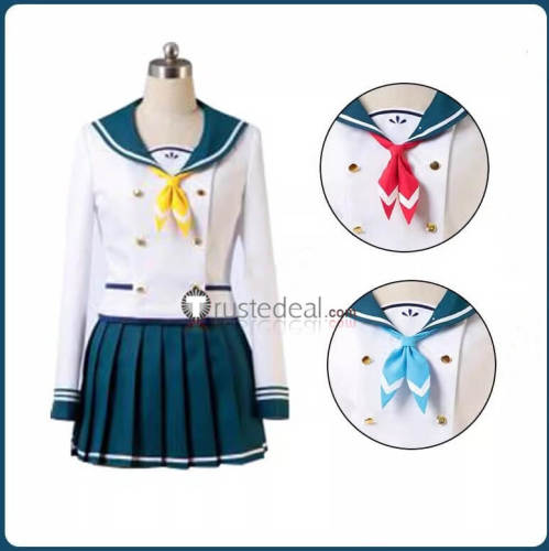 Battle Girl Highschool Hoshitsuki Miki Misaki Amano Nozomi Highschool Fujimiya Sakura Sendoin Middleschool Uniform Cosplay Costume