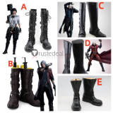Devil May Cry 5 Lady Dante Vergil Cosplay Boots Shoes