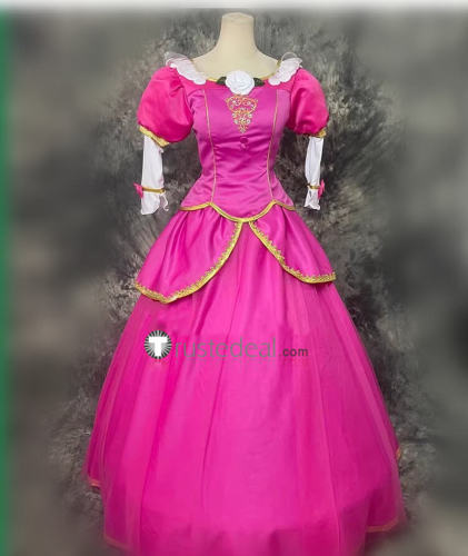 open lace back dress Barbie in The 12 Dancing Princesses Genevieve Princess Dress Costume   Rainybear