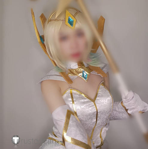 League of Legends LOL Lux Light Elementalist Cosplay Costume