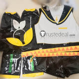 Vocaloid Kagamine Rin Len Original Pleather Cosplay Costume