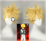 Katekyo Hitman Reborn Vongola Famiglia Tsunayoshi Sawada Giotto First Boss Vongola Primo Blond Brown Styled Cosplay Wig
