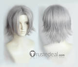 Reborn Hayato Gokudera Grey Cosplay Wig