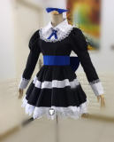 Panty Stocking with Garterbelt Black White Gothic Dress Cosplay Costume