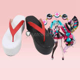 Vocaloid Hatsune Miku Magical Mirai 2020 2018 Miku Project Diva F Sweet Devil Cosplay Boots Shoes