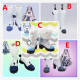 Vocaloid Hatsune Snow Miku 2021 Cosplay Boots Shoes