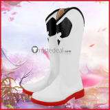 Vocaloid Hatsune Snow Miku 2023 Racing 2021 Cosplay Boots Shoes