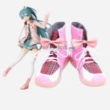 Vocaloid Hatsune Miku Magical Mirai 2020 2018 Miku Project Diva F Sweet Devil Cosplay Boots Shoes