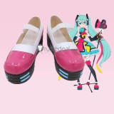 Vocaloid Hatsune Miku Magical Mirai 2020 2018 Miku Project Diva F Sweet Devil Cosplay Boots Shoes
