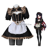 Fate Grand Order FGO Space Archer Ishtar Rin Tohsaka Maid Cosplay Costume
