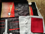 Genshin Impact The Five Kasen Kaedehara Kazuha Akahito Scarlet Man Kimono Cosplay Costume
