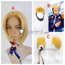 The King of Fighters Benimaru Nikaido Goenitz Blue Mary Blonde Styled Cosplay Wig