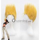 The King of Fighters Benimaru Nikaido Goenitz Blue Mary Blonde Styled Cosplay Wig