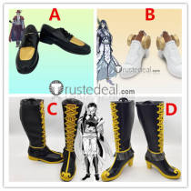 Shuumatsu no Valkyrie Record of Ragnarok Brunhilde Qin Shi Huang Jack the Ripper Cosplay Shoes Boots