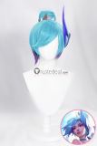 League of Legends LOL Star Guardian Kaisa Orianna Taliyah Prestige Syndra Pink Black Blue Purple Cosplay Wigs