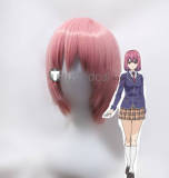 Shokugeki no Soma Terunori Kuga Arato Hisako Shinomiya Kojiro Nakiri Erina Kurokiba Ryou Pink Styled Cosplay Wig