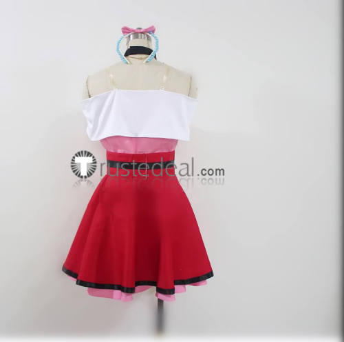 Pokemon XY Master Class Tournament Performance Serena Pink Cosplay Costume 2