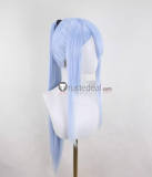 Mashle Magic and Muscles Rayne Ames Abyss Razor Abel Walker Silver Blue Styled Cosplay Wig