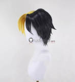 Mashle Magic and Muscles Rayne Ames Abyss Razor Abel Walker Silver Blue Styled Cosplay Wig