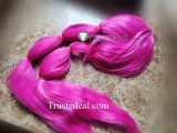 Smile Pretty Cure Cure Happy Hoshizora Miyuki Long Red Pink Cosplay Wigs